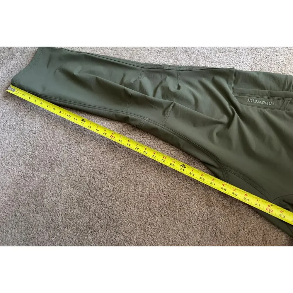 TrueWerk T2 Werkpant Cargo Workwear Pants Green Technical Performance Gorp